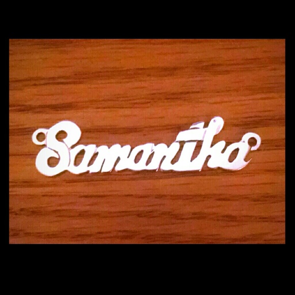 Sterling Silver Samantha Charm