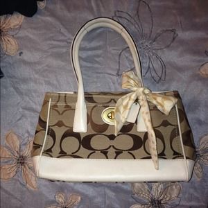 Authentic coach bag and vera bag and wallet