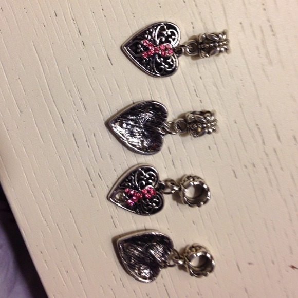 Very sexy breast cancer charm for a charm bracelet
