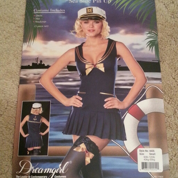 Dreamgirl Sea Side Pin Up - Halloween Costume