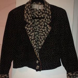 Vintage floral blazer !