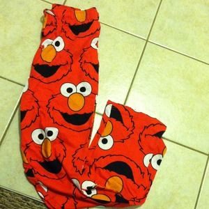 Elmo pajama pants!