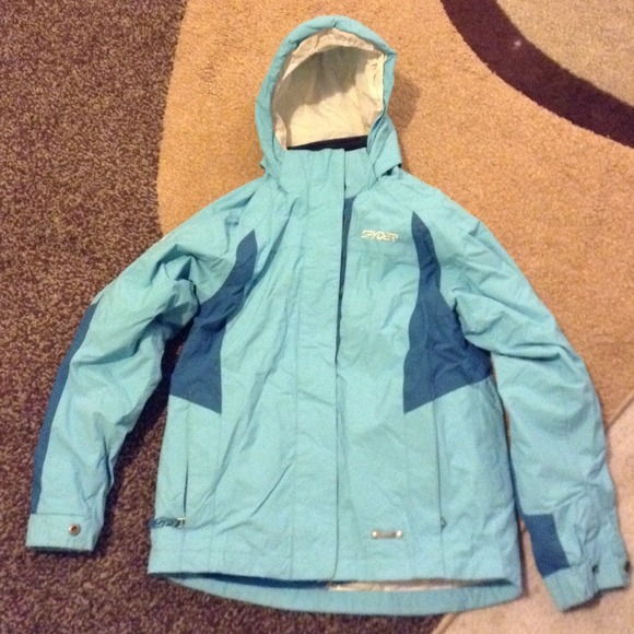 Spyder girls size 12 blue coat