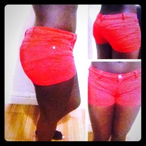 Red shorts