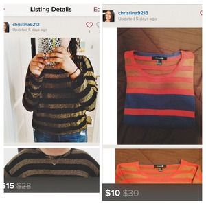 BUNDLE Forever 21  + black&gold sweater