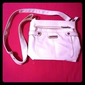 White side purse