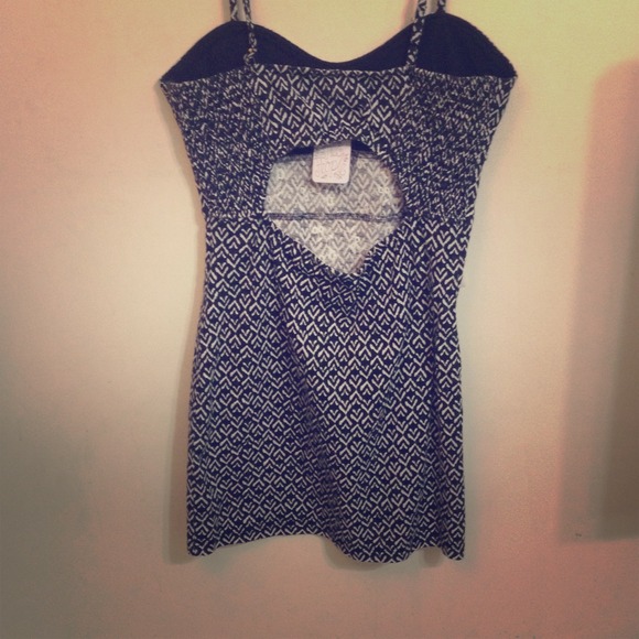 Free People bodycon cutout dress