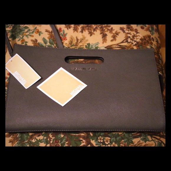 ⚡️Last markdown⚡️Michael Kors Tilda Slate Clutch