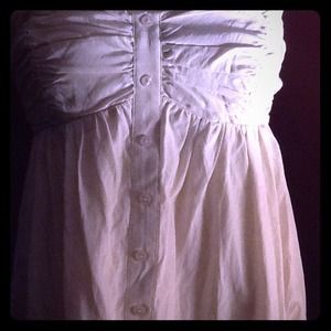 BCBG,To the Max,Sm,Ivory,Strapless,Sun Dress