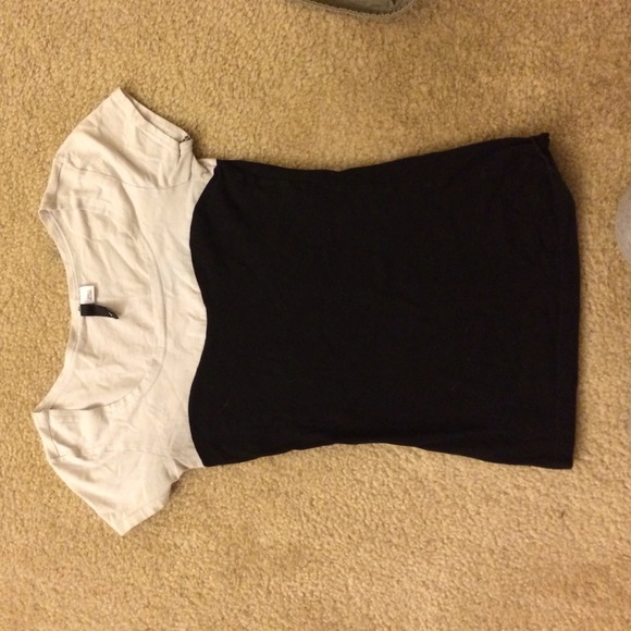 Black and white shirt