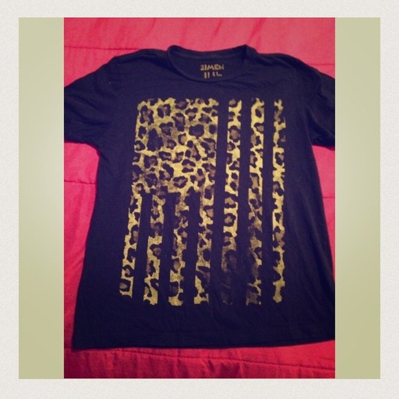 ❌Sold Forever 21 Men leopard tshirt - Picture 3 of 3