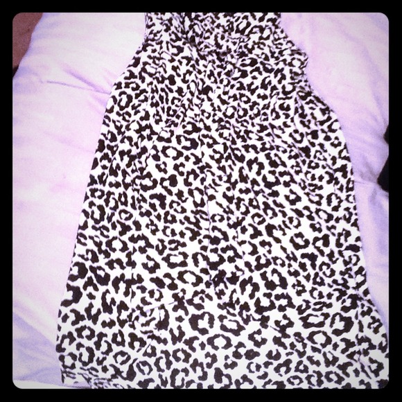 Button down high low animal print shirt - Picture 1 of 1