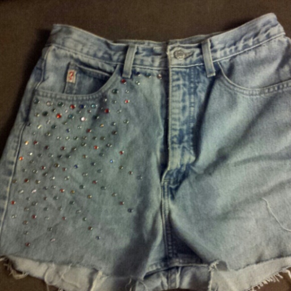 Jeweled cutoffs
