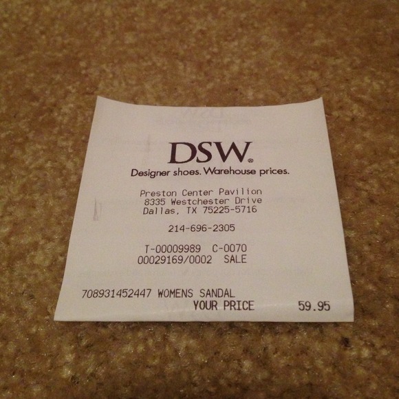 Cute red/ white stripe wedge slides. Never worn! - Picture 3 of 3