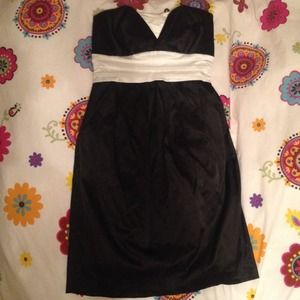 Strapless Cocktail Dress