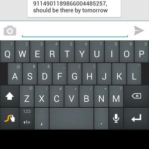 Tracking number for @stefalicious !