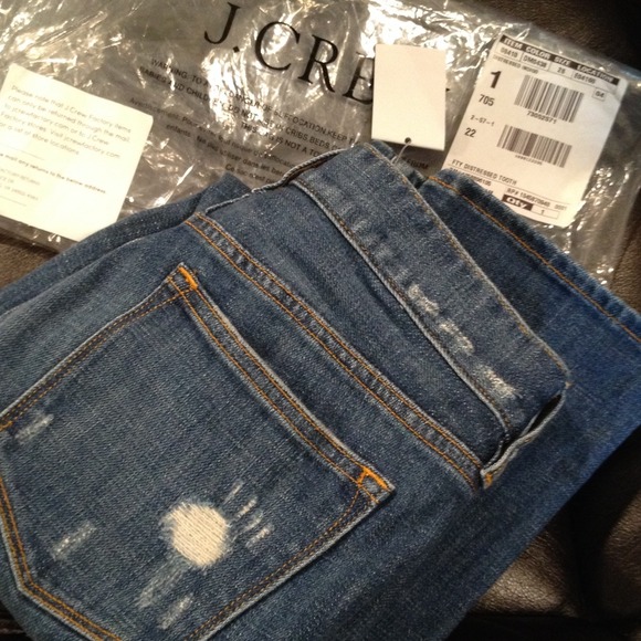 KEEPING for  NOW! J.Crew  Skinny Jean Distressed