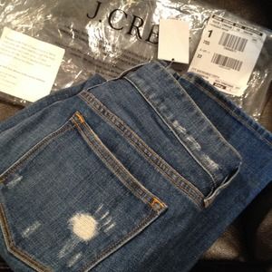 KEEPING for  NOW! J.Crew  Skinny Jean Distressed