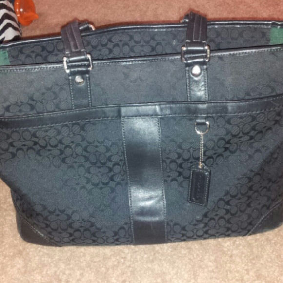 Coach baby bag