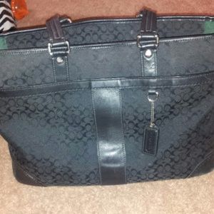 Coach baby bag