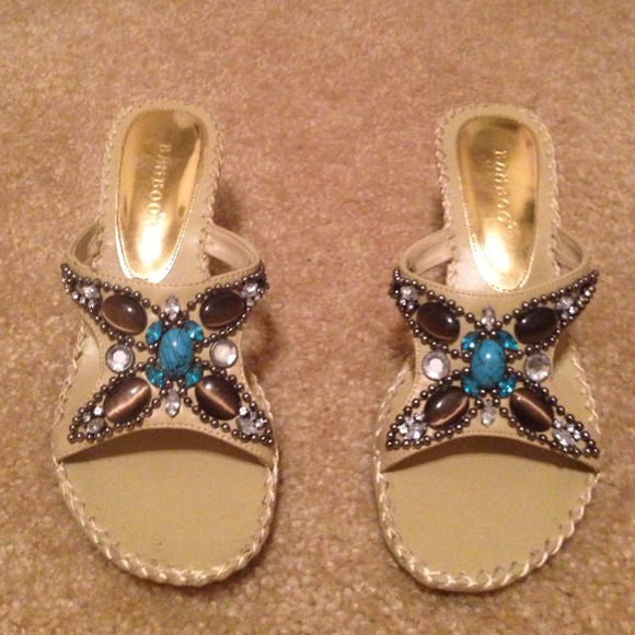 Cute beaded sandals