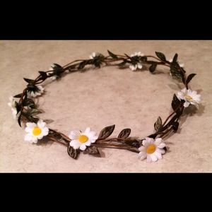❁daisy headpiece❁