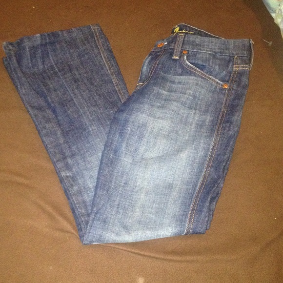 7 of all mankind dark wash
