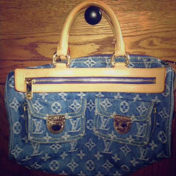 Louis Vuitton Denim Handbag