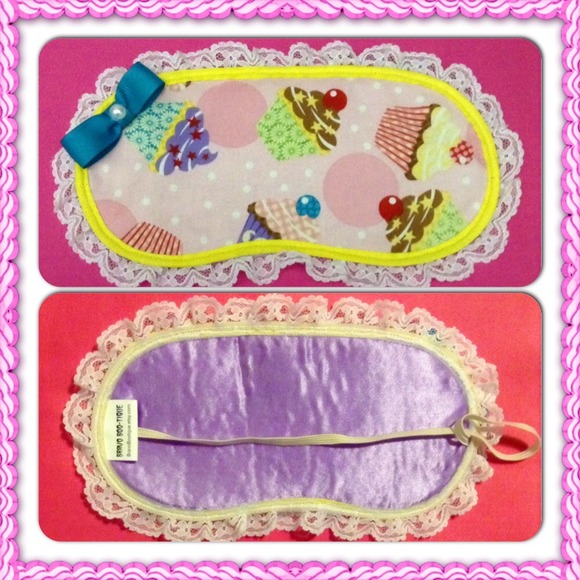 Cupcake Print Sleepmask