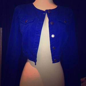 Navy blue denim jacket 💙 *REDUCED*