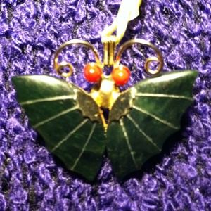 Butterfly pin & Chinese Laundry shoes bundled