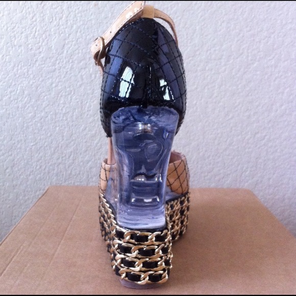 Jeffrey Campbell Shoes - {sale} jc lucite wedges Jeffrey Campbell Shoes - {sale} jc lucite wedges