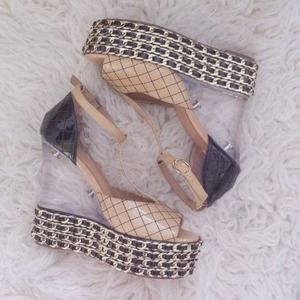 Jeffrey Campbell Shoes - {sale} jc lucite wedges Jeffrey Campbell Shoes - {sale} jc lucite wedges