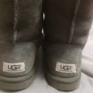 UGGS Short Grey Size 7