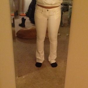 ❌SOLD❌ White jeans and dress bundle!