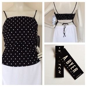 BUNDLED Polka dot top