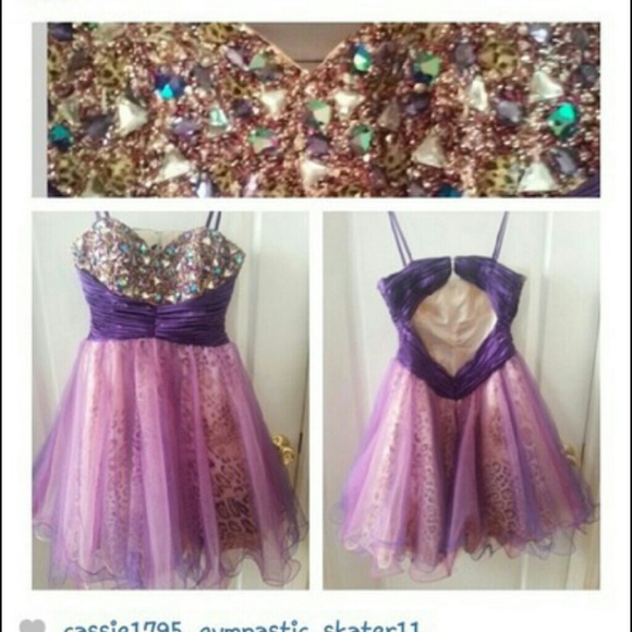 Purple dress