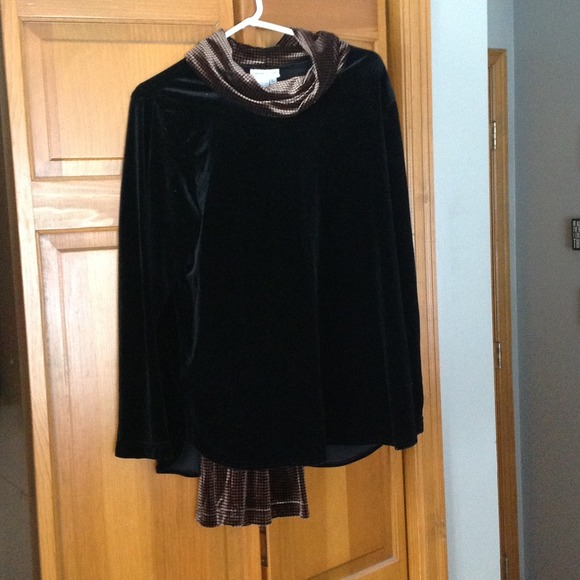 Coldwater Creek leggings and tunic set