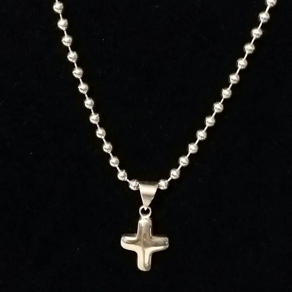 Silpada necklace and cross