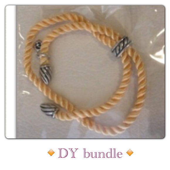 DY yellow bracelet 🔶 bundle of 4