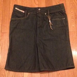 A diesel brand denim skirt!