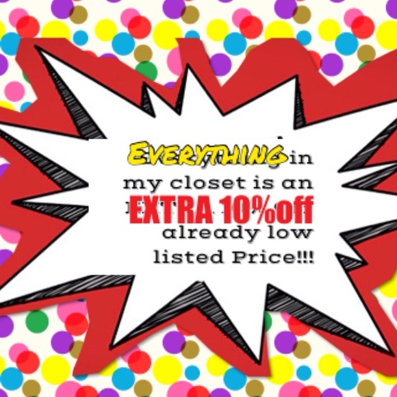 END OF THE YEAR SALE!! Extra 10%off EVERYTHING!!!