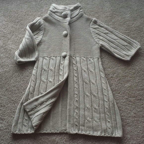 SOLD! Tan Knit Cardigan