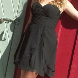 Black homecoming dress