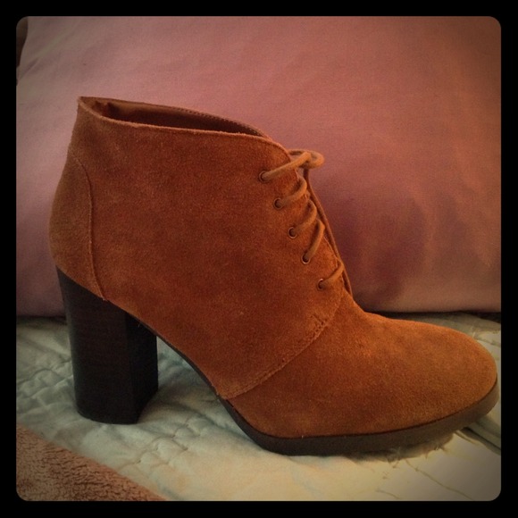 Suede Booties