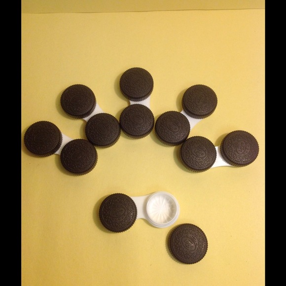 Cute Oreo Contact Lenses Case