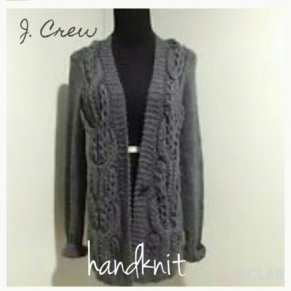 J. Crew Sweaters - HANDKNIT J.CREW CARDIGAN