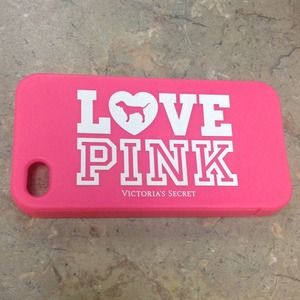 Pink iPhone 4 case