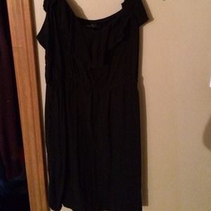 Short black fun dress