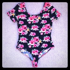 Floral onsie
